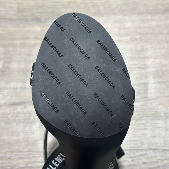 Balenciaga Black Strappy Sandals - Picture 3 of 12